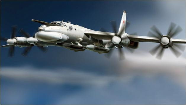 Máy bay ném bom Tu-95 của Nga