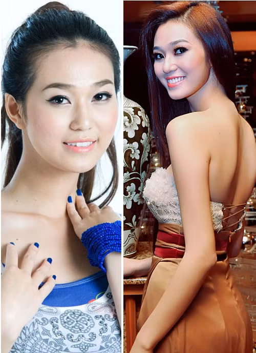 Giờ đây, Khánh My trở nên khác trước rất nhiều. Khuôn mặt cô thon gọn thấy rõ. (Ảnh: Eva) Xem thêm:Mỹ nữ Việt "đẹp khó hiểu" trên thảm đỏ Cannes
