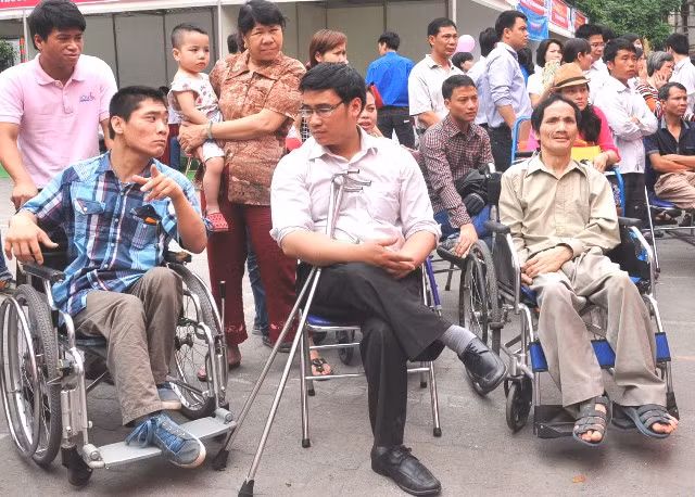Đẩy mạnh xã hội hóa hoạt động trợ trợ giúp người khuyết tật. Ảnh minh họa: Báo Dân sinh Đẩy mạnh xã hội hóa hoạt động trợ trợ giúp người khuyết tật. Ảnh minh họa: Báo Dân sinh