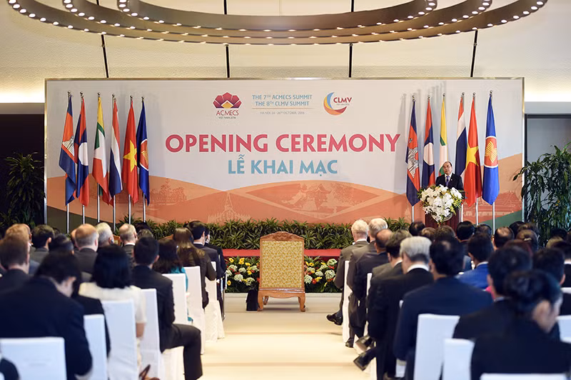 Khai mạc Hội nghị cấp cao ACMECS lần thứ 7, CLMV lần thứ 8.