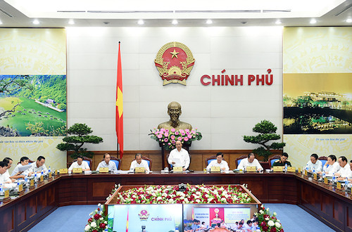 Hội nghị về cải cách hành chính diễn ra sáng 17/8. Ảnh:Quang Hiếu Hội nghị về cải cách hành chính diễn ra sáng 17/8. Ảnh:Quang Hiếu