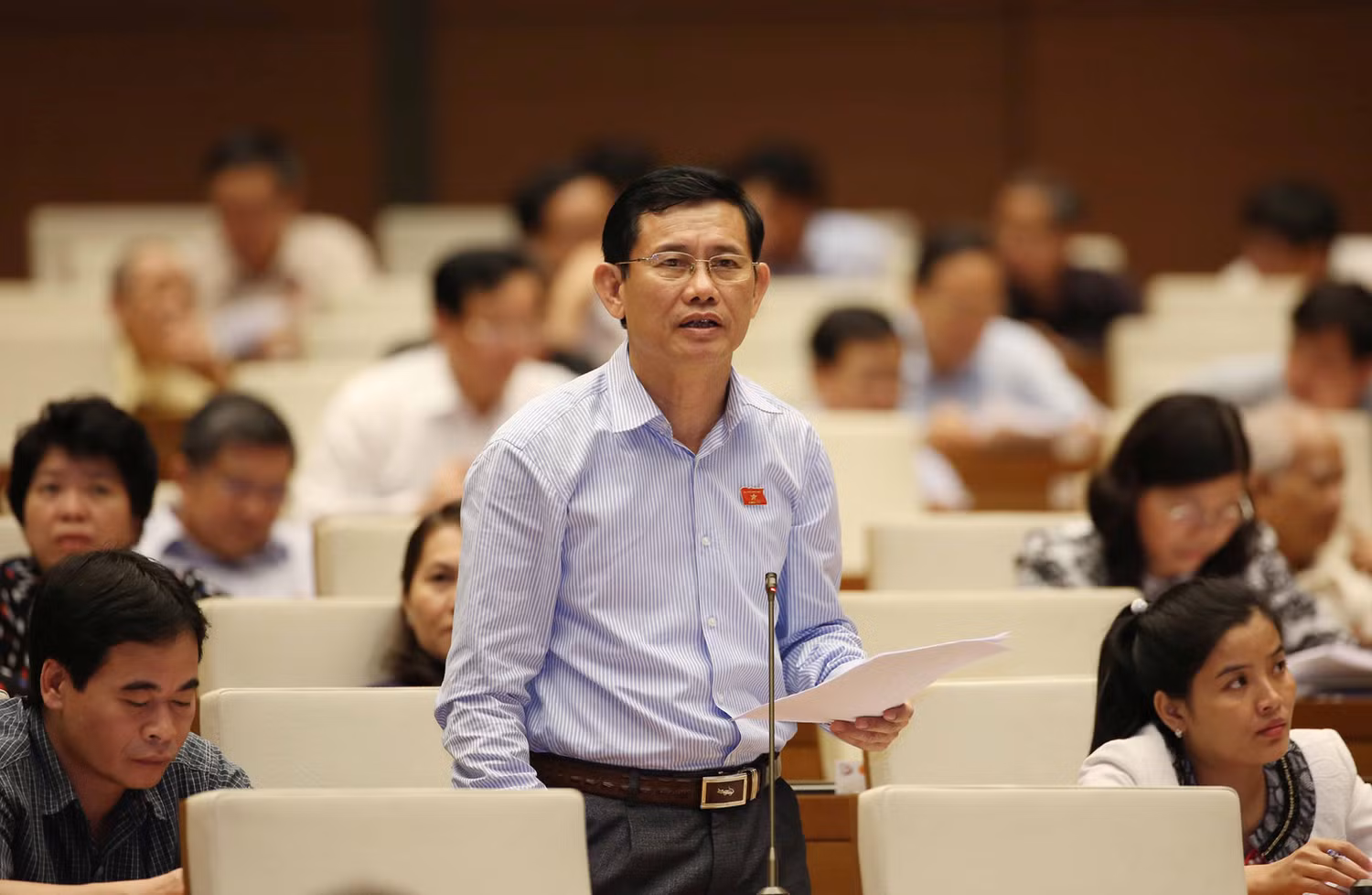 Đại biểu Nguyễn Ngọc Phương - đoàn Quảng Bình. Ảnh: Quochoi.vn Đại biểu Nguyễn Ngọc Phương - đoàn Quảng Bình. Ảnh: Quochoi.vn