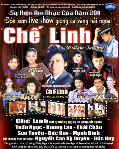 Poster quảng cáo của chương trình.