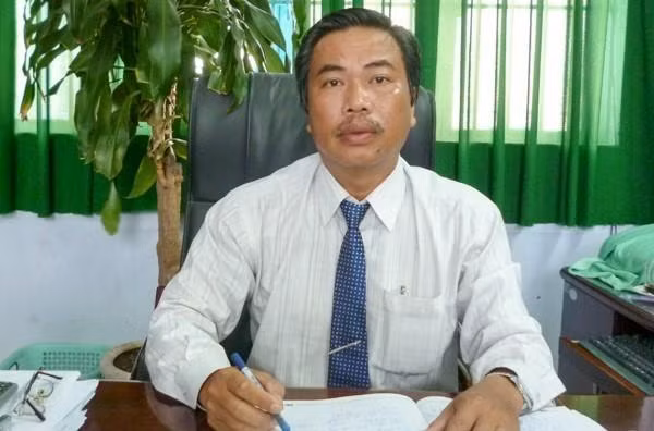Ông Nguyễn Huệ Khải - Giám đốc Sở Giáo dục và Đào tạo tỉnh Ninh Thuận. Ảnh: Báo Ninh Thuận