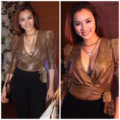 .. thậm chí hở cả nội y.
