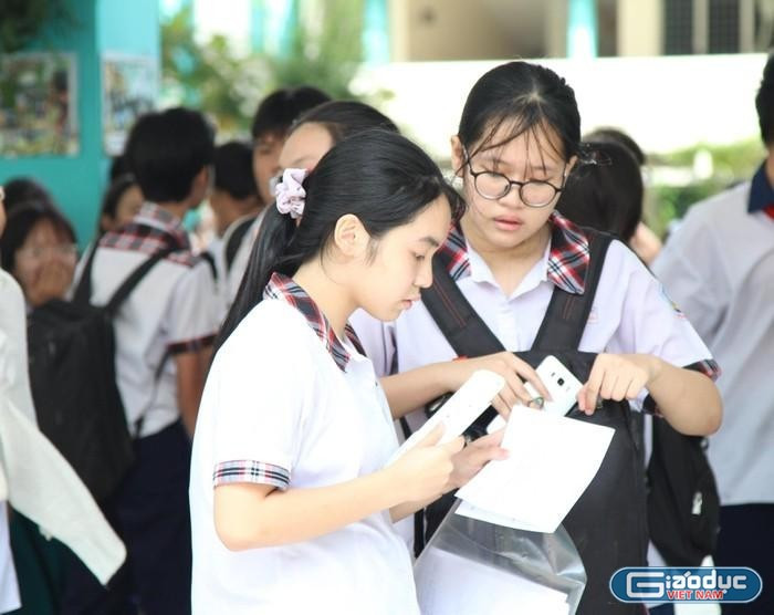 Thành phố Hồ Chí Minh sẽ tổ chức tuyển sinh vào lớp 10 trong 2 ngày là 6,7/6/2023 (ảnh minh họa: P.L)