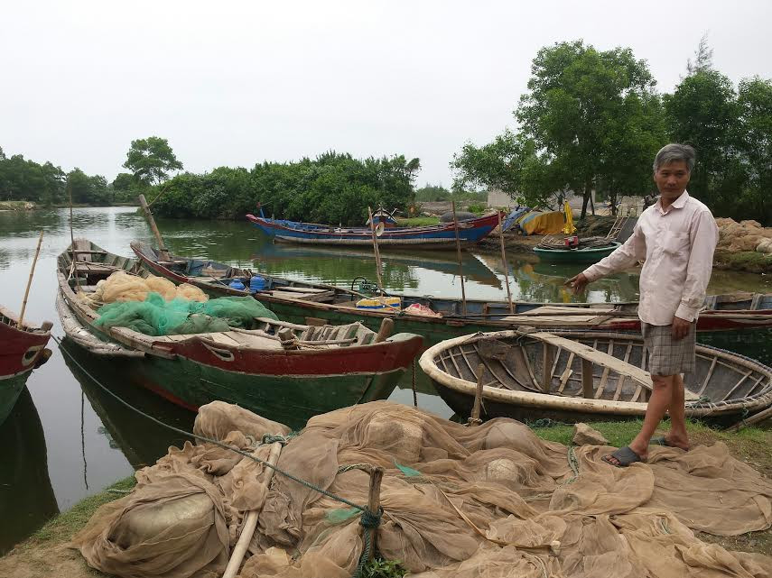 Hiện tại vẫn chưa thống nhất được phương án đánh bắt thủy hải sản cho ngư dân 4 tỉnh miền Trung. Ảnh: Hoàng Tuấn
