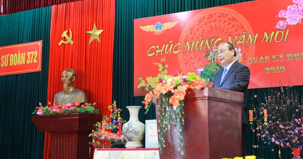 Thủ tướng phát biểu. Ảnh: VGP