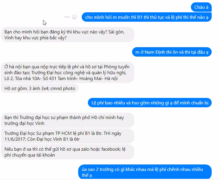 Giá cả tùy thuộc vào "danh tiếng" của trường cấp chứng chỉ? (Ảnh: LC)