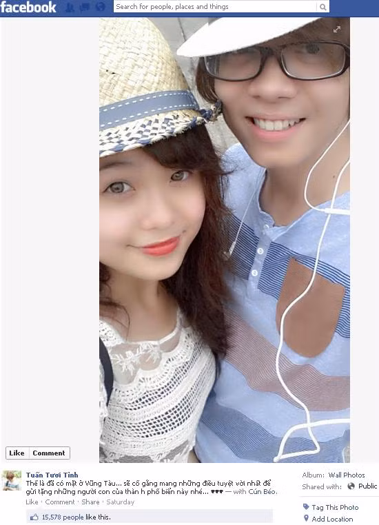 Những thông tin khác trong Bản tin Facebook: Cặp đôi hotboy - hotgirl đội Hà Hồ là Thái Trinh - Bùi Anh Tuấn tiếp tục sánh vai biểu diễn tại thành phố biển Vũng Tàu. Những thông tin khác trong Bản tin Facebook: Cặp đôi hotboy - hotgirl đội Hà Hồ là Thái Trinh - Bùi Anh Tuấn tiếp tục sánh vai biểu diễn tại thành phố biển Vũng Tàu.