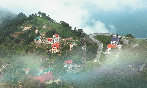 Một góc Tam Đảo.