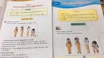 Sách chỉnh lý thì kênh hình được thu nhỏ còn kênh chữ lại dày (Ảnh: tác giả cung cấp).