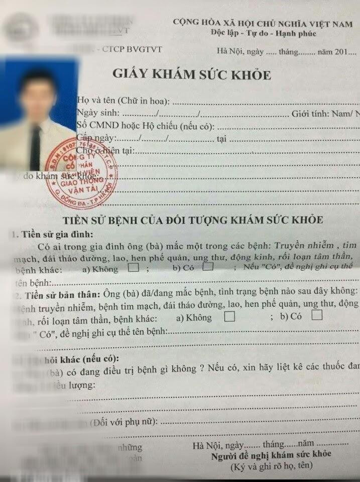 Các loại giấy khám sức khỏe giả phục vụ các thí sinh thi viên chức (Ảnh: Vũ Ninh)