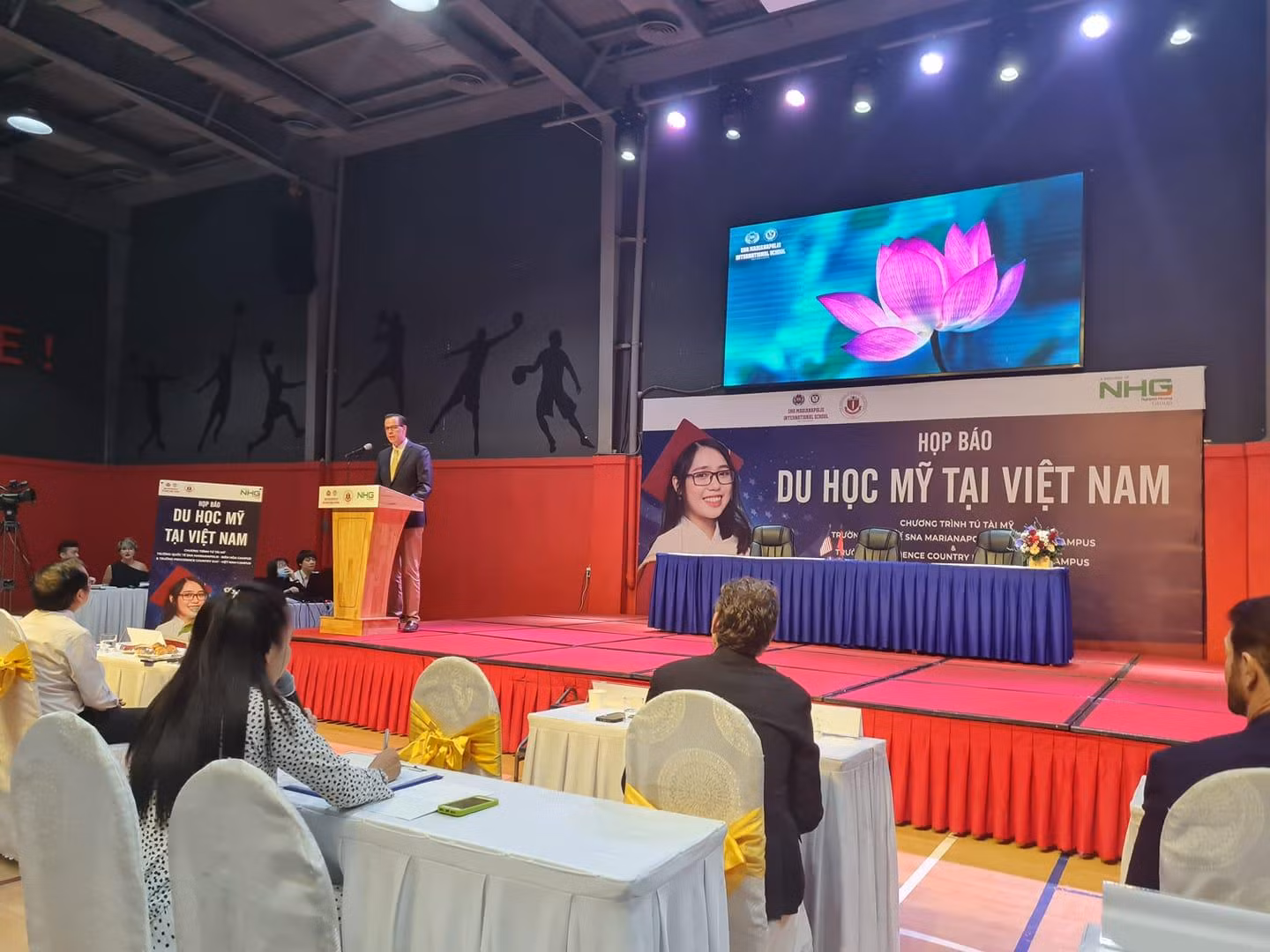 Công bố 2 chương trình lấy bằng Tú tài của Mỹ nhưng học tại Việt Nam (Ảnh: P.L) Công bố 2 chương trình lấy bằng Tú tài của Mỹ nhưng học tại Việt Nam (Ảnh: P.L)