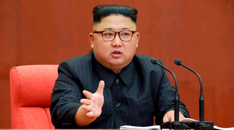 Nhà lãnh đạo Cộng hòa dân chủ nhân dân Triều Tiên Kim Jong-un, ảnh: The Indian Express. Nhà lãnh đạo Cộng hòa dân chủ nhân dân Triều Tiên Kim Jong-un, ảnh: The Indian Express.