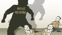 Bạo lực học đường bao giờ mới chấm dứt? Ảnh minh họa: Baovanhoa.vn
