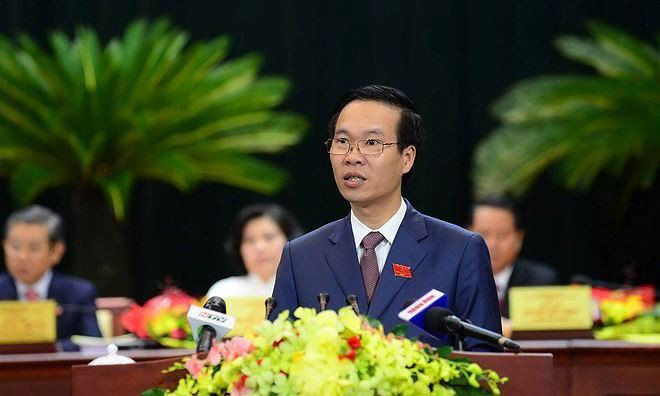 Ông Võ Văn Thưởng . (Ảnh: Thanh Vũ/TTXVN) Ông Võ Văn Thưởng . (Ảnh: Thanh Vũ/TTXVN)