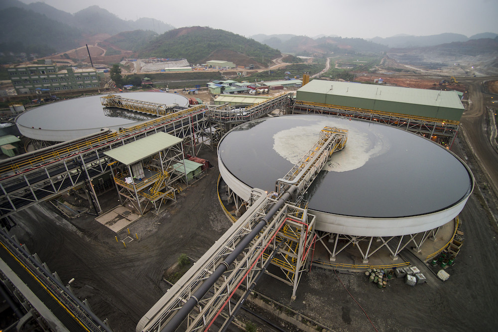 Dây chuyền nhà máy hiện đại của Masan Resources Dây chuyền nhà máy hiện đại của Masan Resources