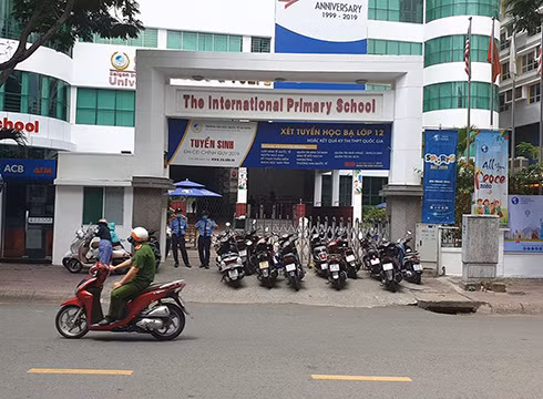 Trường Quốc tế Á Châu, cơ sở đường Cao Thắng, quận 10 (ảnh: P.L)