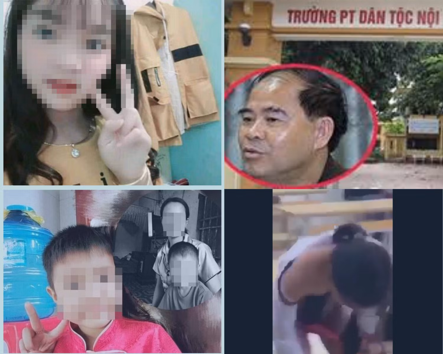 Những vụ án đau lòng đối với trẻ em gây bức xúc xã hội thời gian qua. Ảnh tổng hợp từ: Tiền phong, Lao động, Công an nhân dân. Những vụ án đau lòng đối với trẻ em gây bức xúc xã hội thời gian qua. Ảnh tổng hợp từ: Tiền phong, Lao động, Công an nhân dân.