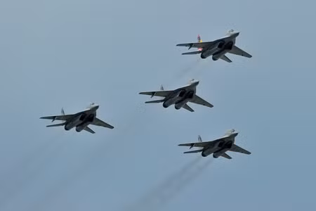 Phi đội 4 máy bay MiG-29 Smokey Bandits của Không quân Malaysia Phi đội 4 máy bay MiG-29 Smokey Bandits của Không quân Malaysia