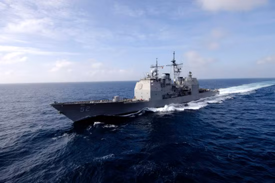 Tàu tuần dương Bunker Hill CG-52 của Hải quân Mỹ.