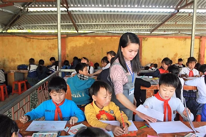 Việc ra đề thi theo hot trend cần căn cứ theo từng điều kiện cụ thể (Ảnh:V.N)
