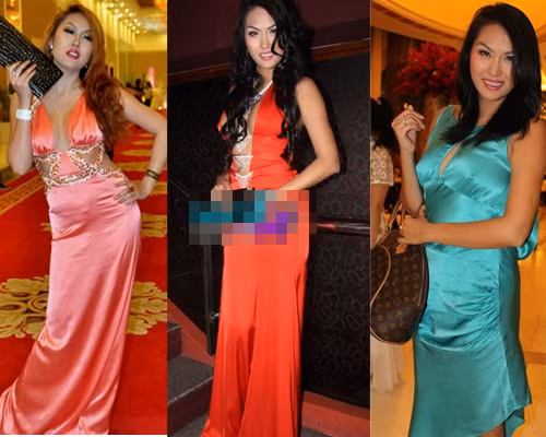 Phi Thanh Vân hóa thành cô nàng "hai lúa" với những mẫu váy dự tiệc bóng bẩy và sến sẩm