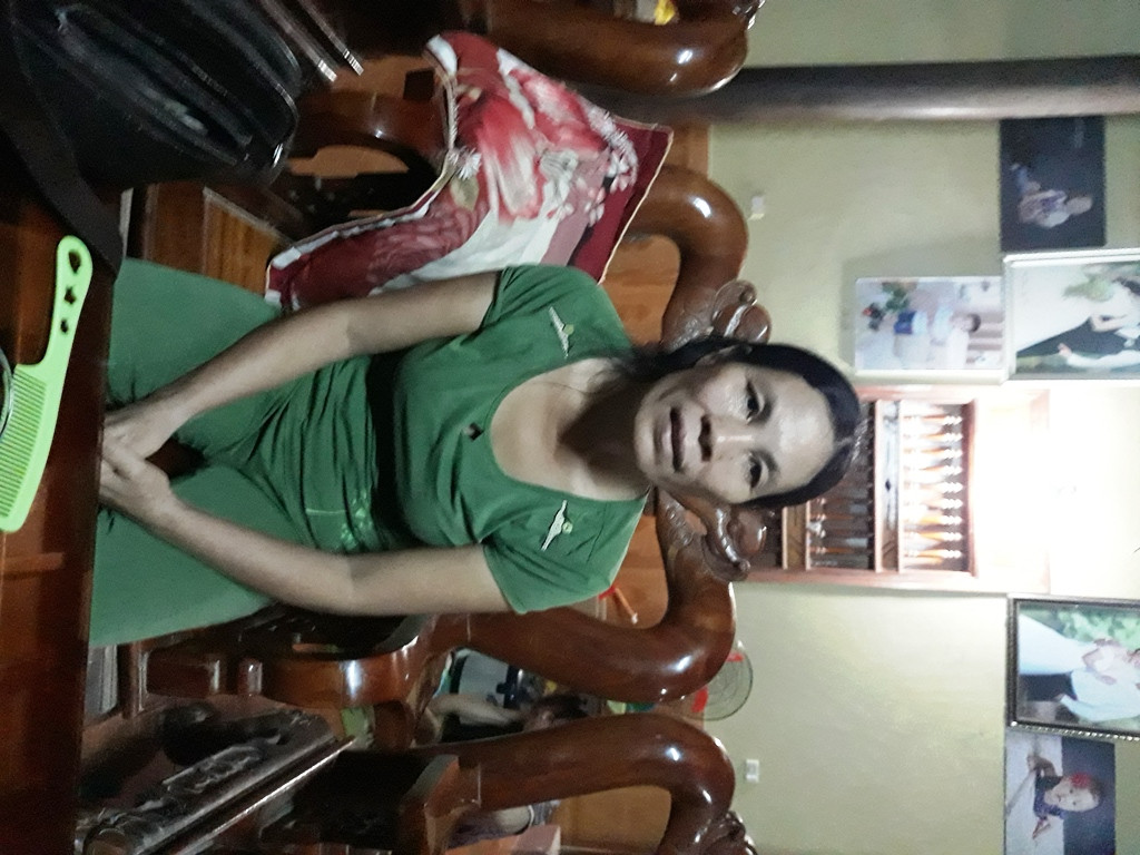 Bà Lê Thị Lương tố cáo Công ty cổ phần xây dựng và phát triển hạ tầng Thăng Long quỵt tiền nhà (Ảnh: CH)