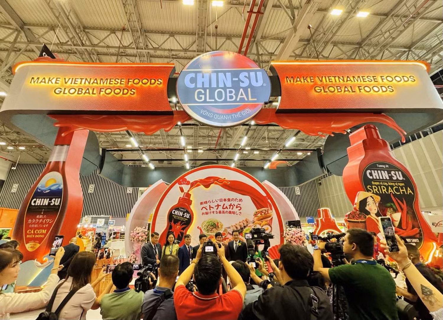 Với chiến lược “Go Global - Make Vietnamese Foods Global Foods”, Chin-su liên tiếp gặt hái thành công trên thị trường quốc tế.
