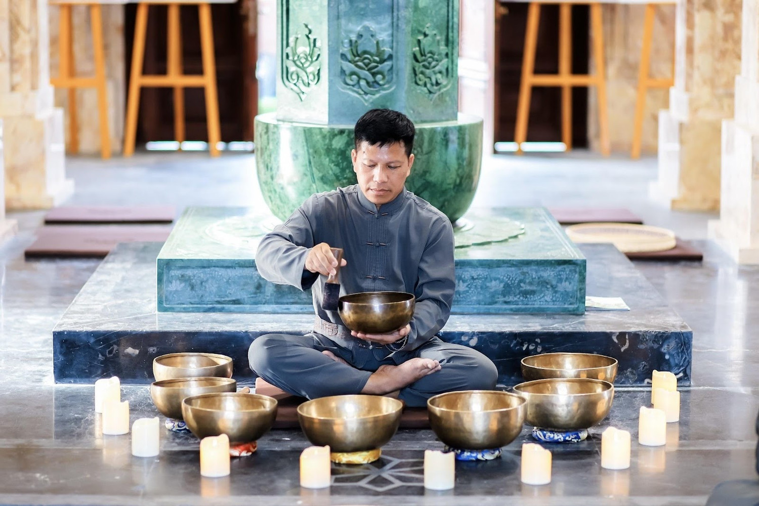 Phương pháp thiền chuông xoay giúp khôi phục và tái tạo năng lượng