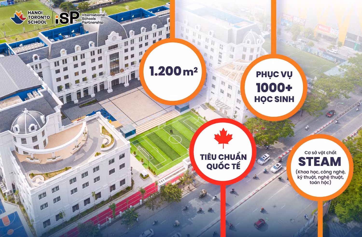 Hệ thống cơ sở vật chất đạt chuẩn quốc tế.