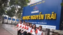Đại học Nguyễn Trãi áp dụng mô hình đào tạo "Đại học ứng dụng" đang được giới trẻ yêu thích lựa chọn. ảnh: NTU.