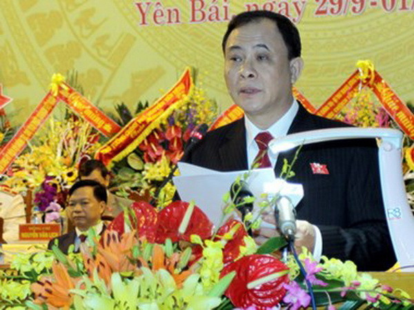 Ông Phạm Duy Cường - Bí thư Tỉnh ủy Yên Bái. ảnh: TTXVN. Ông Phạm Duy Cường - Bí thư Tỉnh ủy Yên Bái. ảnh: TTXVN.