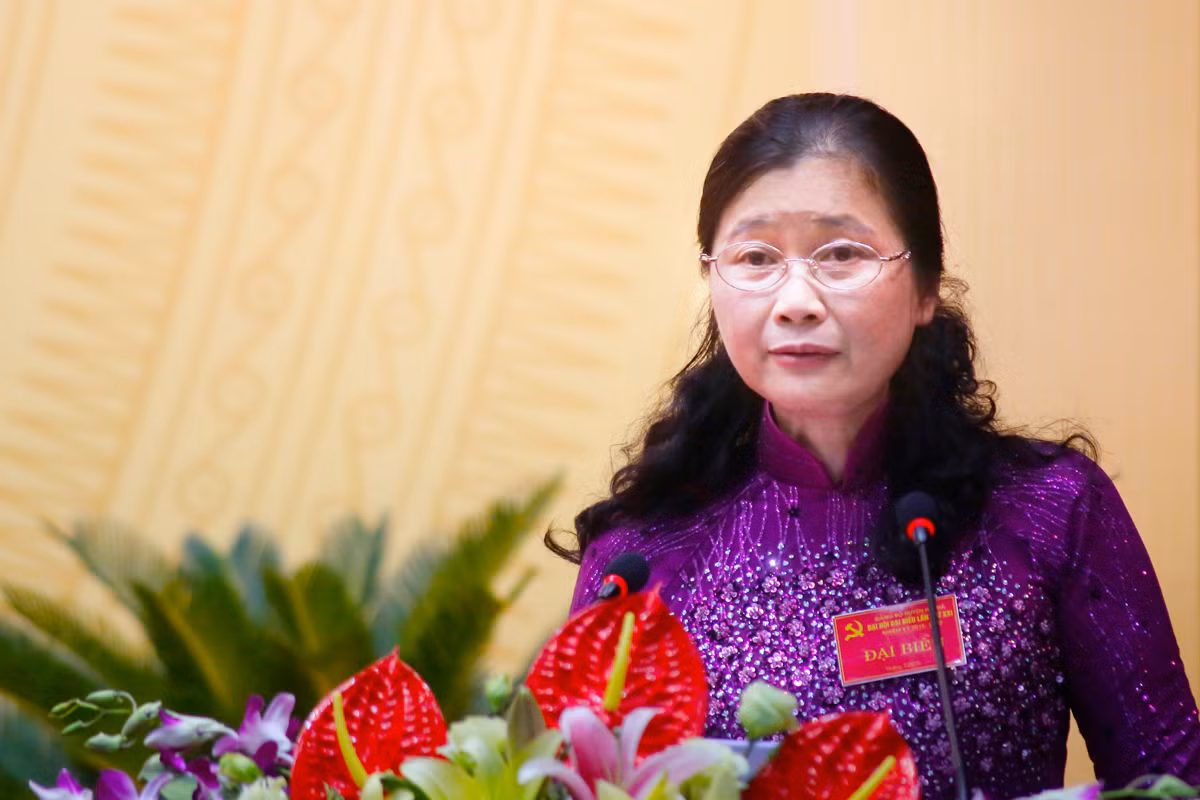 Đỗ Thị Hoàng - Phó Bí thư Tỉnh ủy Quảng Ninh. ảnh: Báo Quảng Ninh.