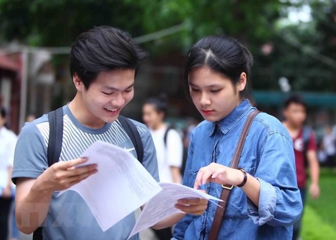 Bộ Giáo dục và Đào tạo cho biết các hội đồng thi sẽ công bố và thông báo kết quả thi quốc gia năm 2018 cho thí sinh vào ngày 11/7. (Ảnh minh họa: TTXVN)