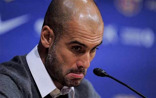 HLV Pep Guardiola sẽ rời khỏi Barcelona vào cuối mùa giải này. HLV Pep Guardiola sẽ rời khỏi Barcelona vào cuối mùa giải này.