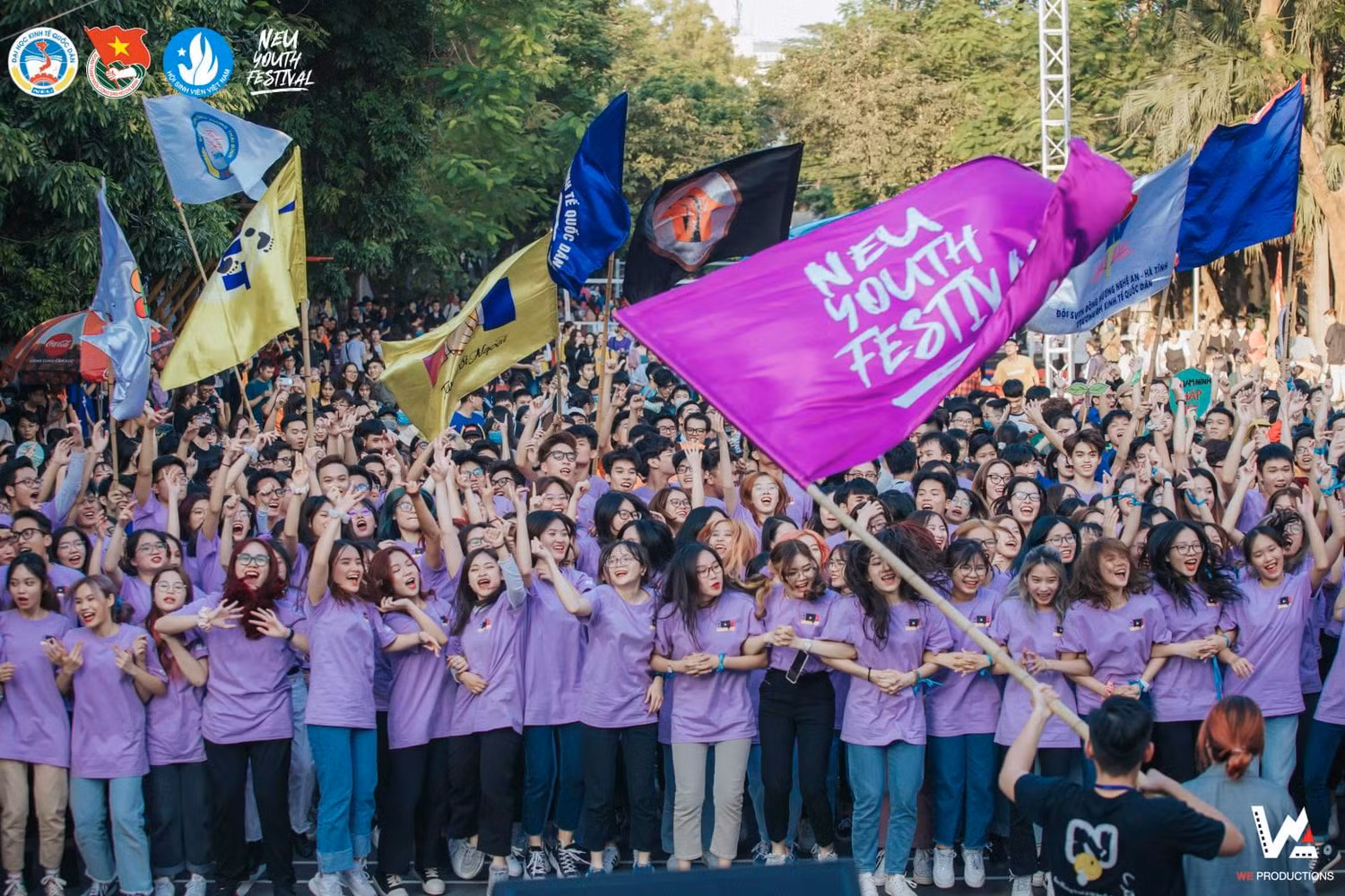 Các Cộng tác viên của NEU Youth Festival 2020 - những tân sinh viên khoá mới có cơ hội được tham gia sân chơi bổ ích, lành mạnh. Ảnh tư liệu