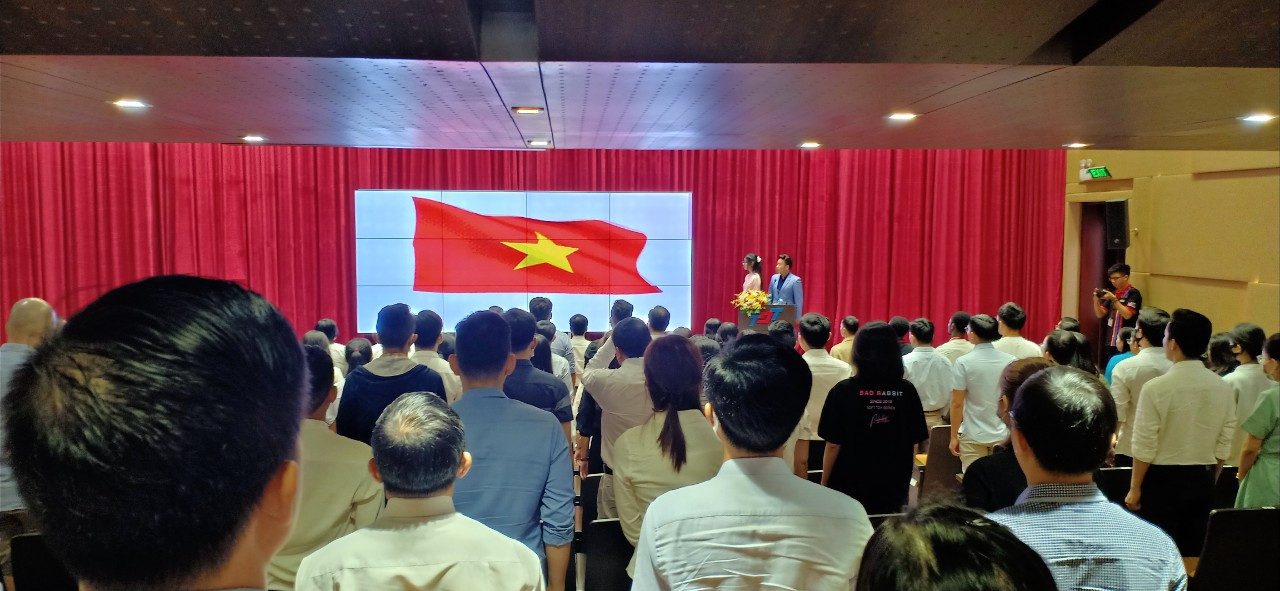 Tinh thần của Đại học Tôn Đức Thắng cũng chính là tinh thần Tự hào Việt Nam (Ảnh:V.N)
