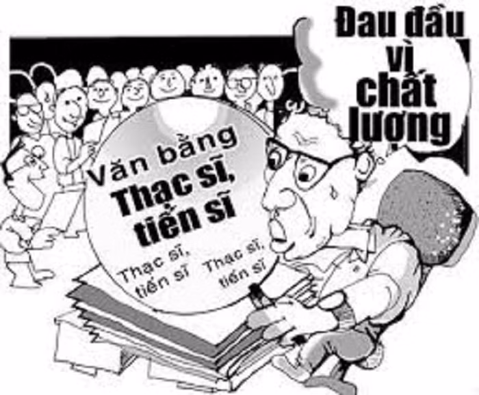 Nỗi lo chạy đua bằng cấp khi nâng chuẩn giáo viên (Ảnh:giaoduc.net)