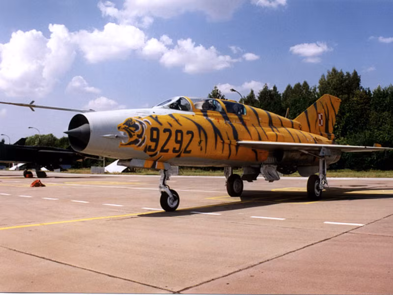 MiG-21 Không quân Ba Lan MiG-21 Không quân Ba Lan