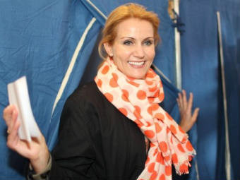 Helle Thorning-Schmidt sẽ trở thành nữ Thủ tướng đầu tiên của Đan Mạch