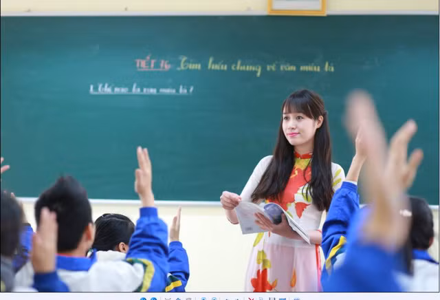 Phát động cuộc thi viết với chủ đề "Cô giáo của tôi" lần thứ hai (Ảnh minh họa: VTV.vn)