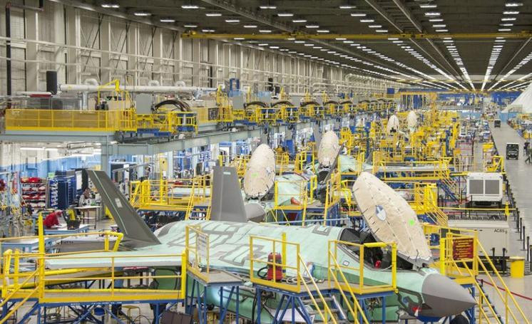 Xưởng sản xuất máy bay chiến đấu F-35A