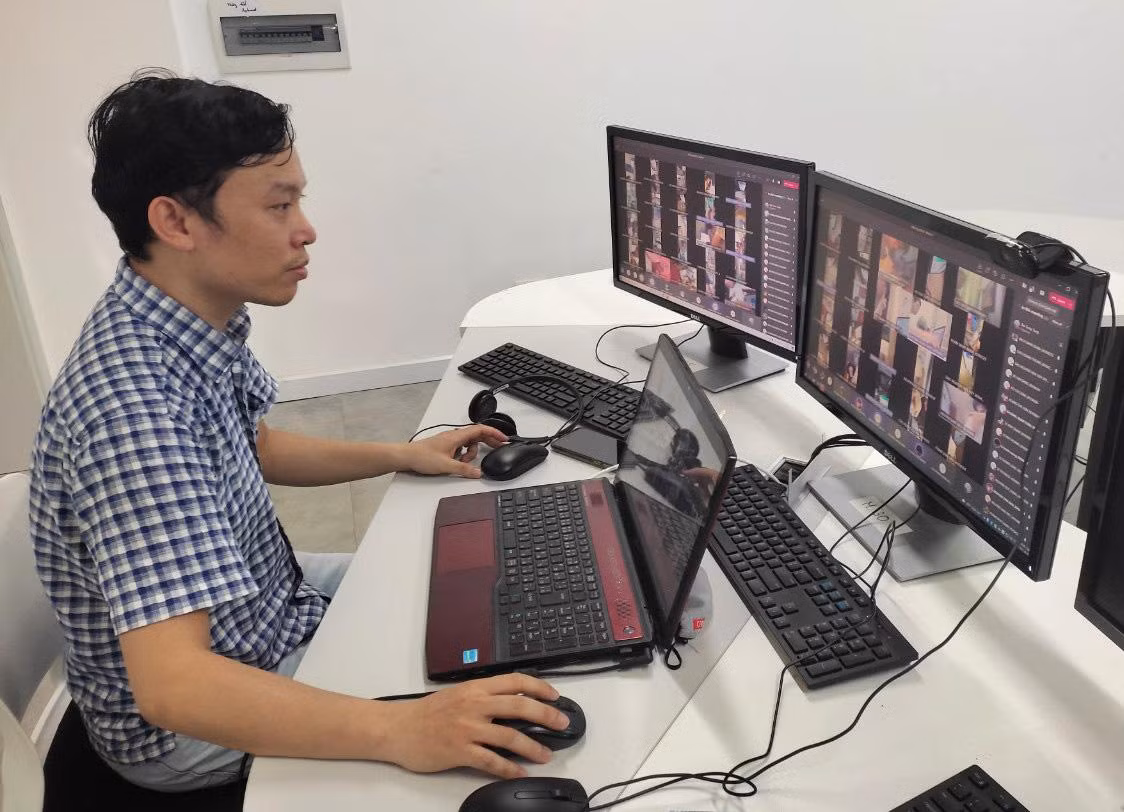 Thầy giáo Bùi Trọng Tùng (ảnh: NTCC)