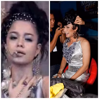 Phạm Quỳnh Anh (trái) và Chí Thiện.