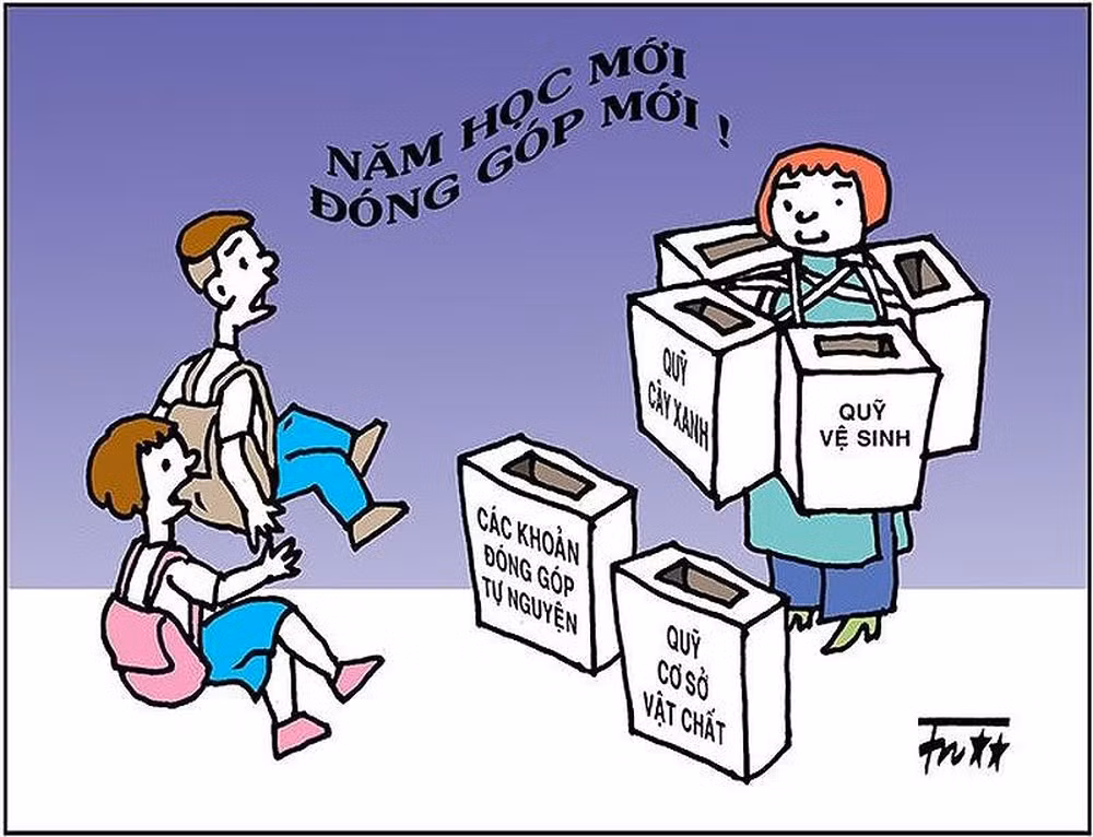 Lạm thu là do...lòng tham của vài Hiệu trưởng chưa tốt ảnh 2