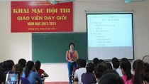 Hội thi giáo viên dạy giỏi tỉnh Quảng Ninh. ảnh: Báo Quảng Ninh. Hội thi giáo viên dạy giỏi tỉnh Quảng Ninh. ảnh: Báo Quảng Ninh.
