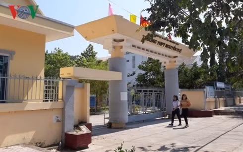 Bình Thuận: Hoãn thi học kỳ 2 môn Ngữ văn lớp 12 do lộ đề (Ảnh VOV)