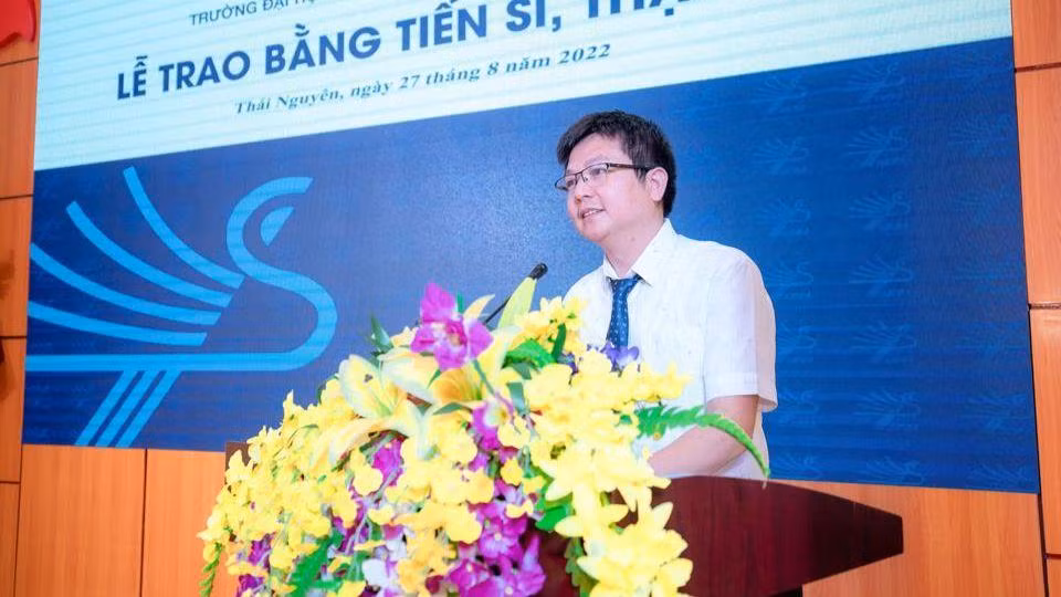 Tiến sĩ Nguyễn Quang Hợp - Trưởng phòng Đào tạo Trường Đại học Kinh tế và Quản trị kinh doanh - Đại học Thái Nguyên. (Nguồn: Website nhà trường).